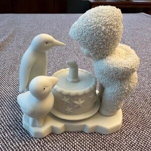 Department 56 Snowbabies, "Make A Wish" Figurine